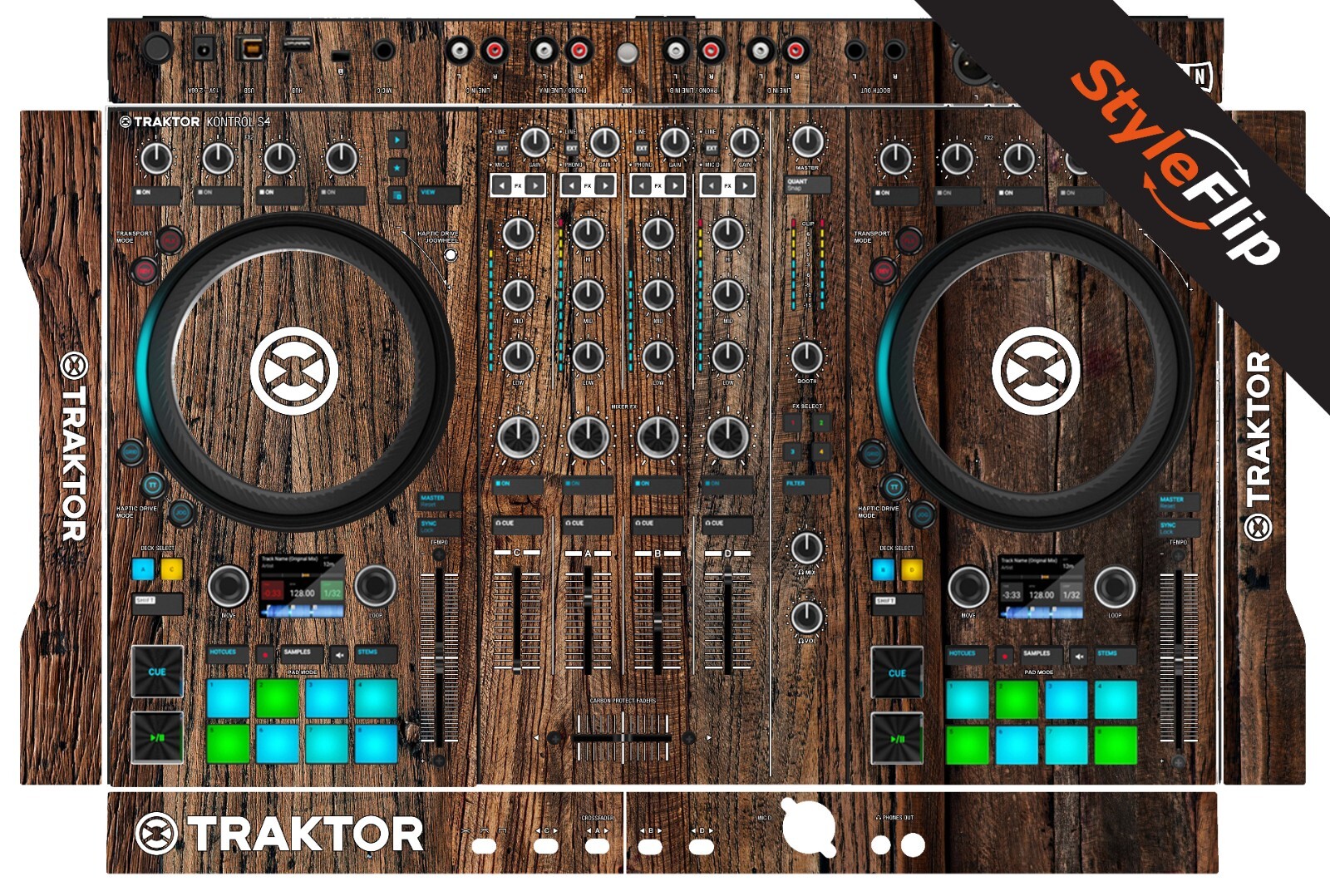Native Instruments TK S4 MK3 | Wood 3 | Protective Decal | StyleFlip Skins
