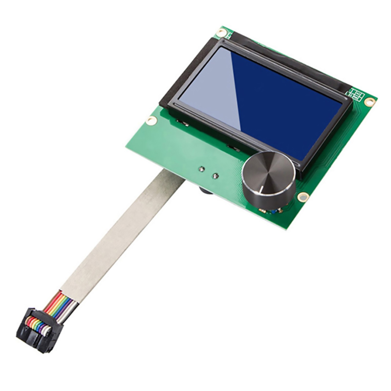 LCD Display Screen Replacement W/ Cable For Creality Ender 3 / 3 Pro 3D Printer