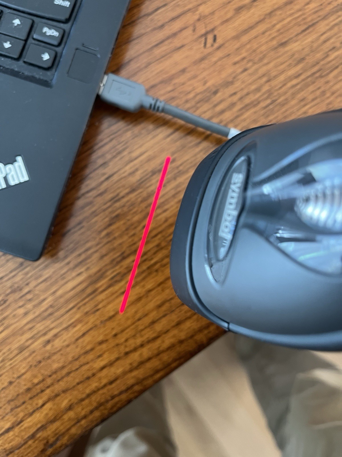 Symbol LS2208-SR20007R-UR Barcode USB Scanner