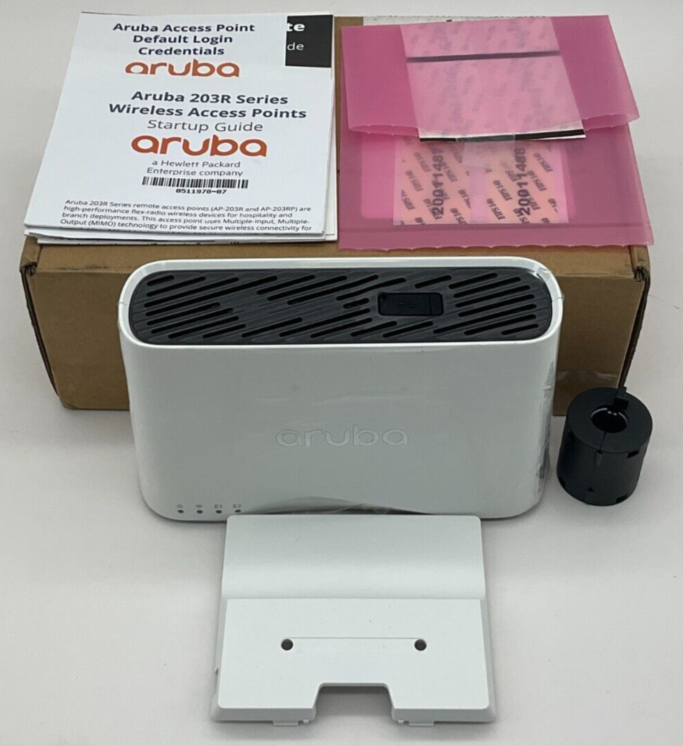 HPE Aruba AP-203RP (US) FIPS/TAA Flex-radio 802.11ac 2x2 PoE Access Point JY723A