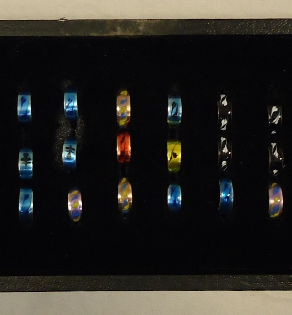 Adjustable Toe Rings Qty 47 Includes Jewelry Display