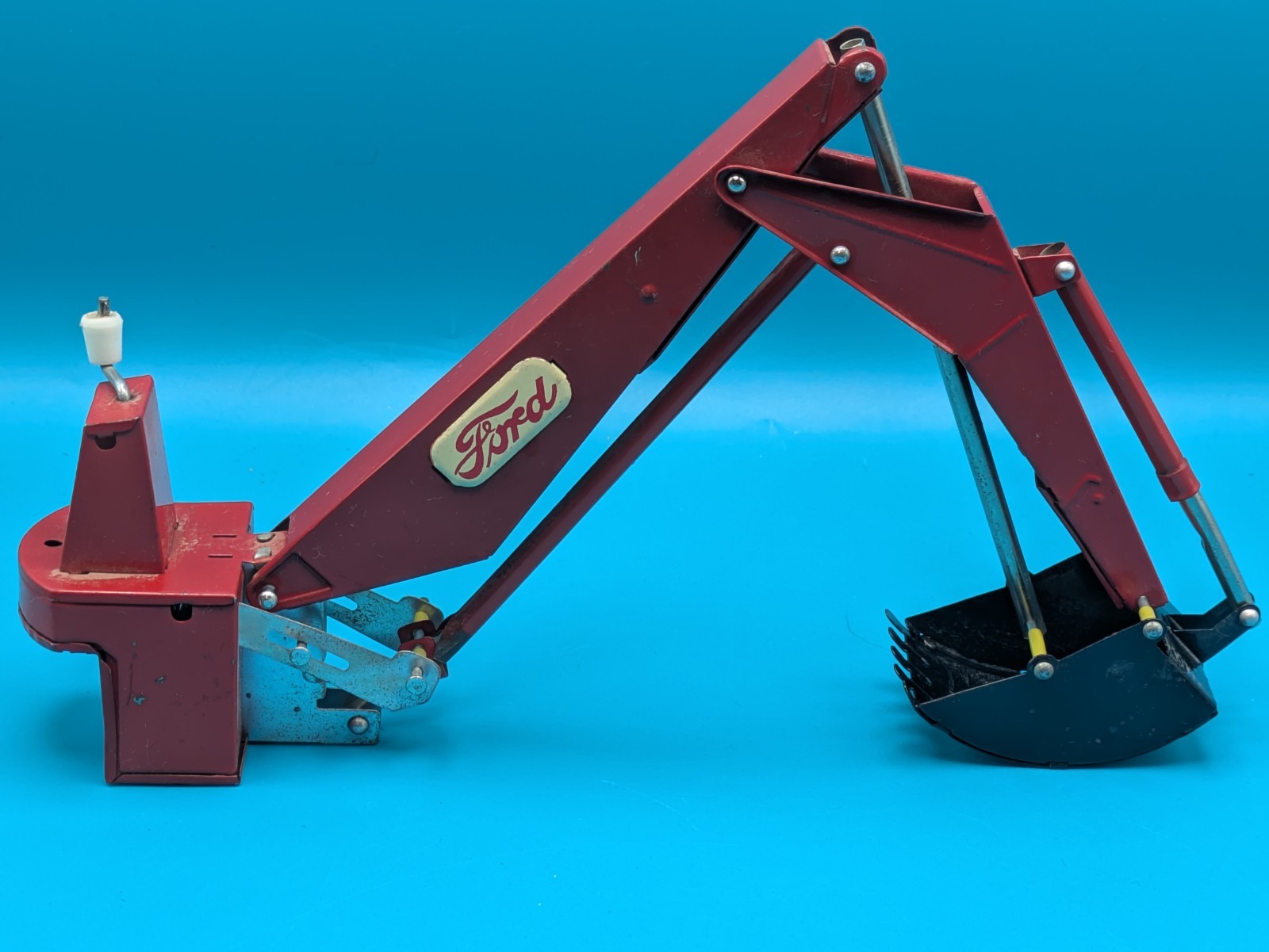 Vintage Ford Excavator Arm Red Made In Japan