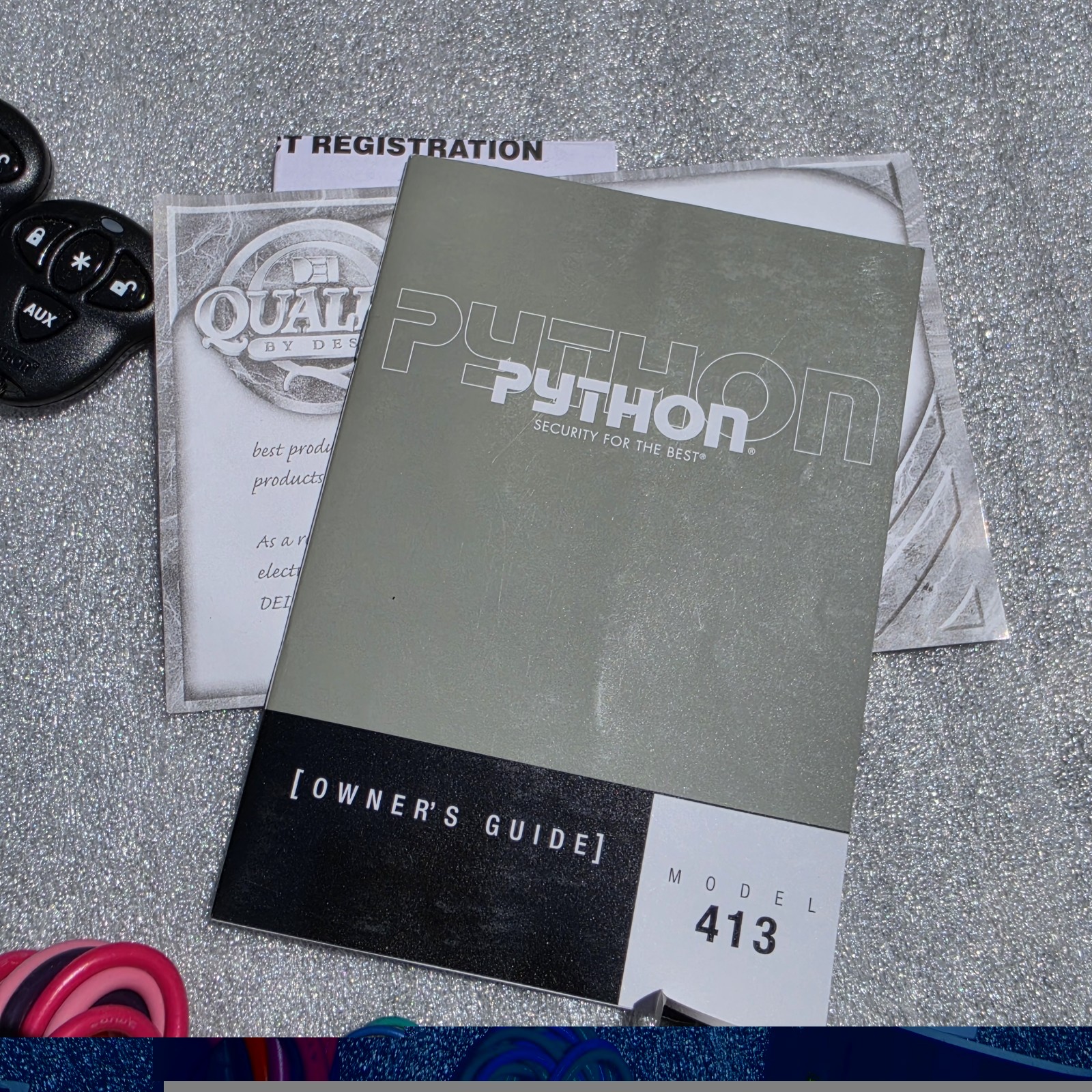 Python 413 Remote Start System, 2 EZSDEI474P, 2 codes Remotes. Unused In Box.