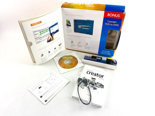 Roxio Creator 2010 Special Edition Converter VHS to DVD