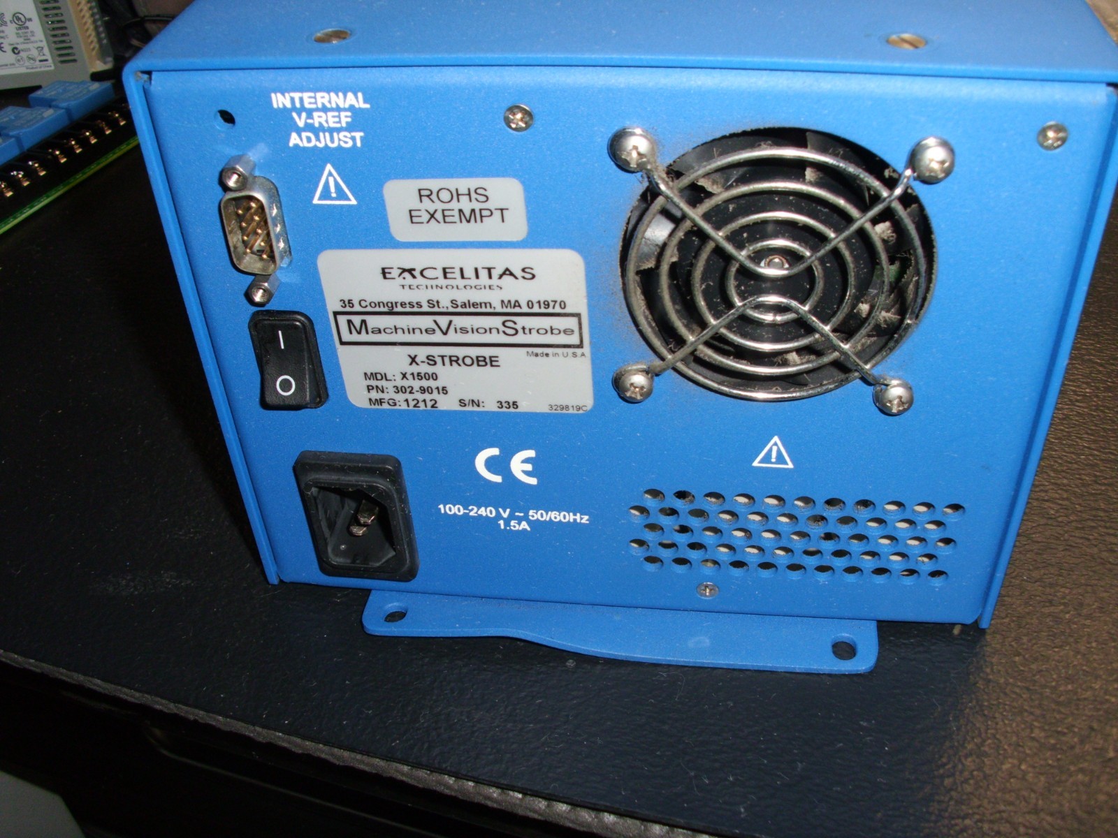 Excelitas 1500 Machine Vision Strobe X-Strobe