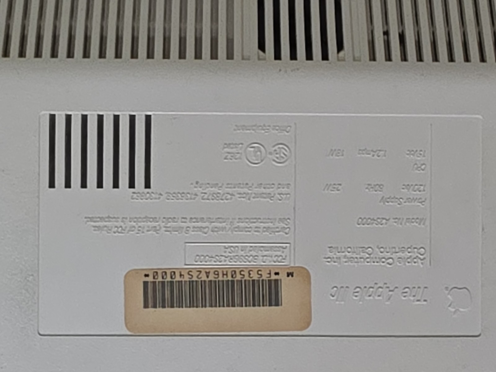 Vintage Apple IIc computer -Untested/parts/repair