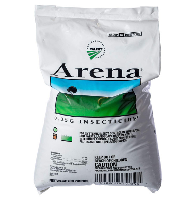 Arena 0.25g Systemic Insecticide - 30 Lbs. | For Lawns, Sod-Farms & Landscapes