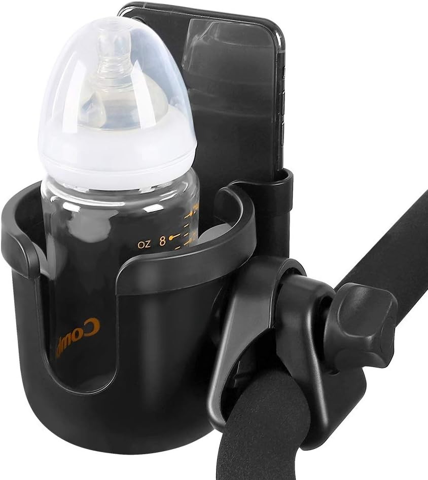 2-in-1 Stroller Cup & Phone Holder - Universal Fit for All Adventures