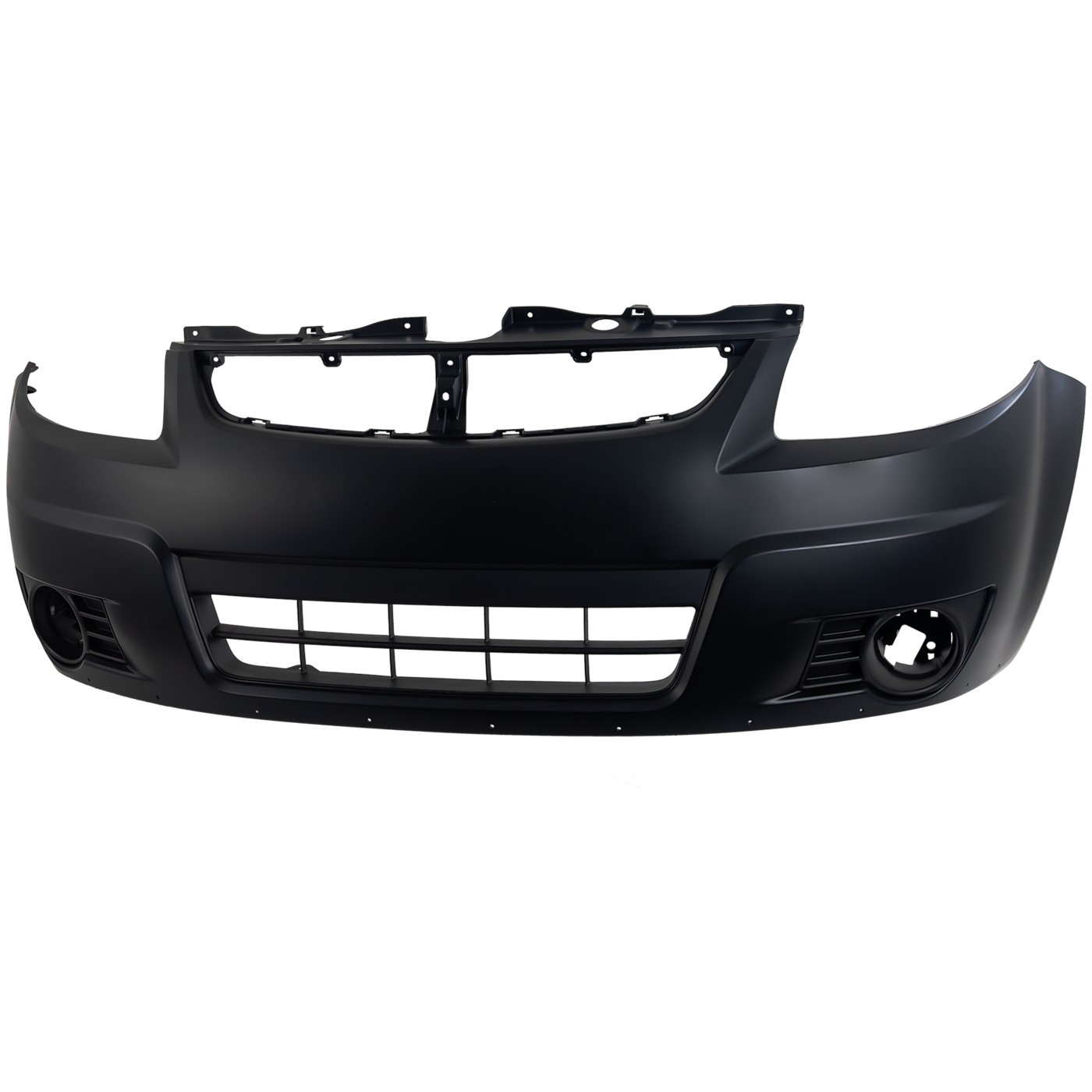 Front Bumper Cover For 2010-2012 Suzuki SX4 Hatchback w/ fog lamp holes Primed