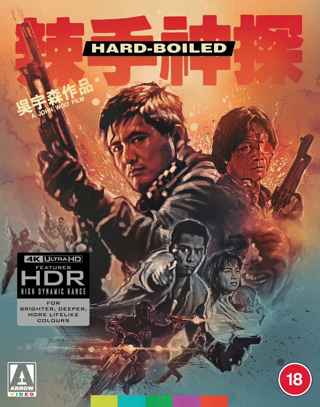 Hard Boiled (4K UHD Blu-ray) Anthony Wong Chow Yun-Fat Tony Leung (UK IMPORT)