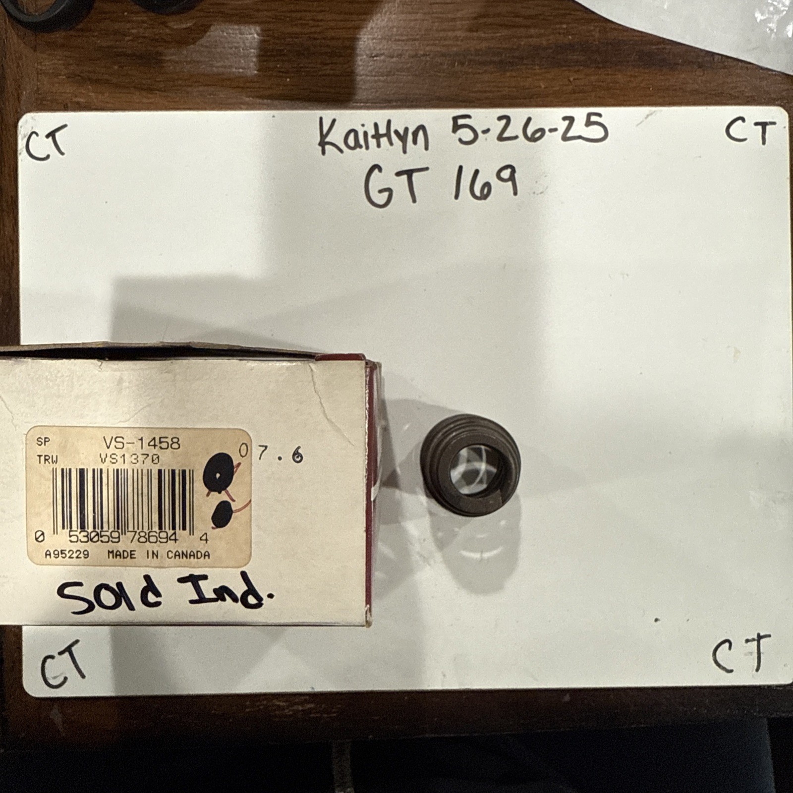 Valve Spring  Sealed Power  VS1458 sold individually