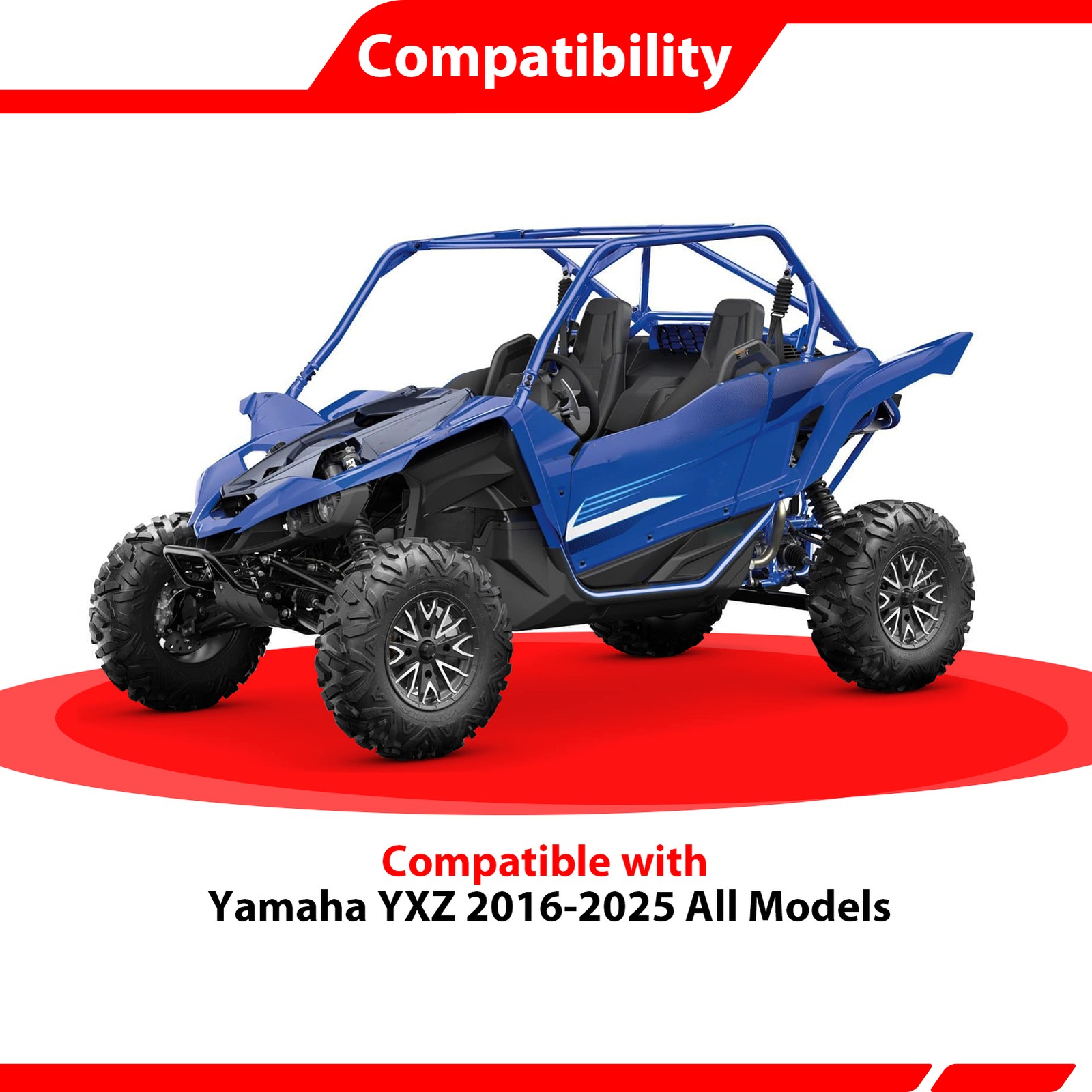 UTV Winch Mounting Bracket Fits Yamaha YXZ All Models（2016-2025）