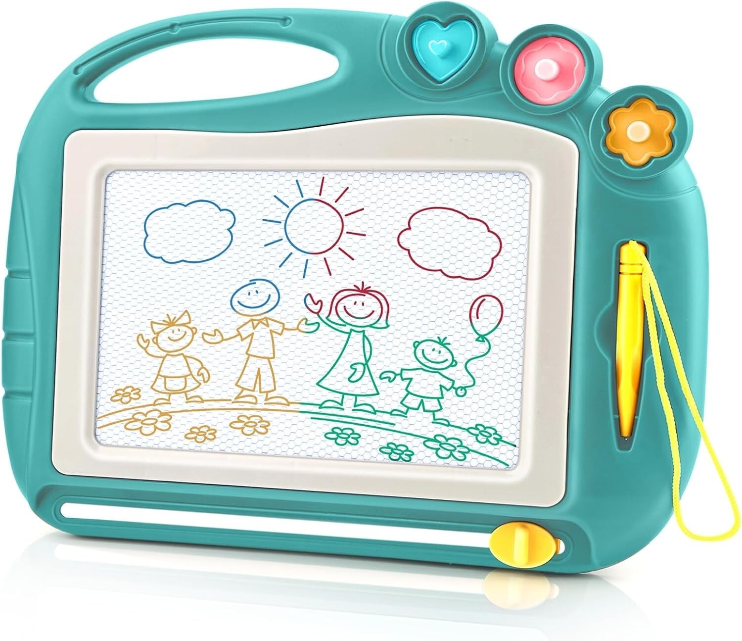 Tablero De Dibujo de Aprendizaje Magnético Pizarrones Mágicos para Niños Niñas
