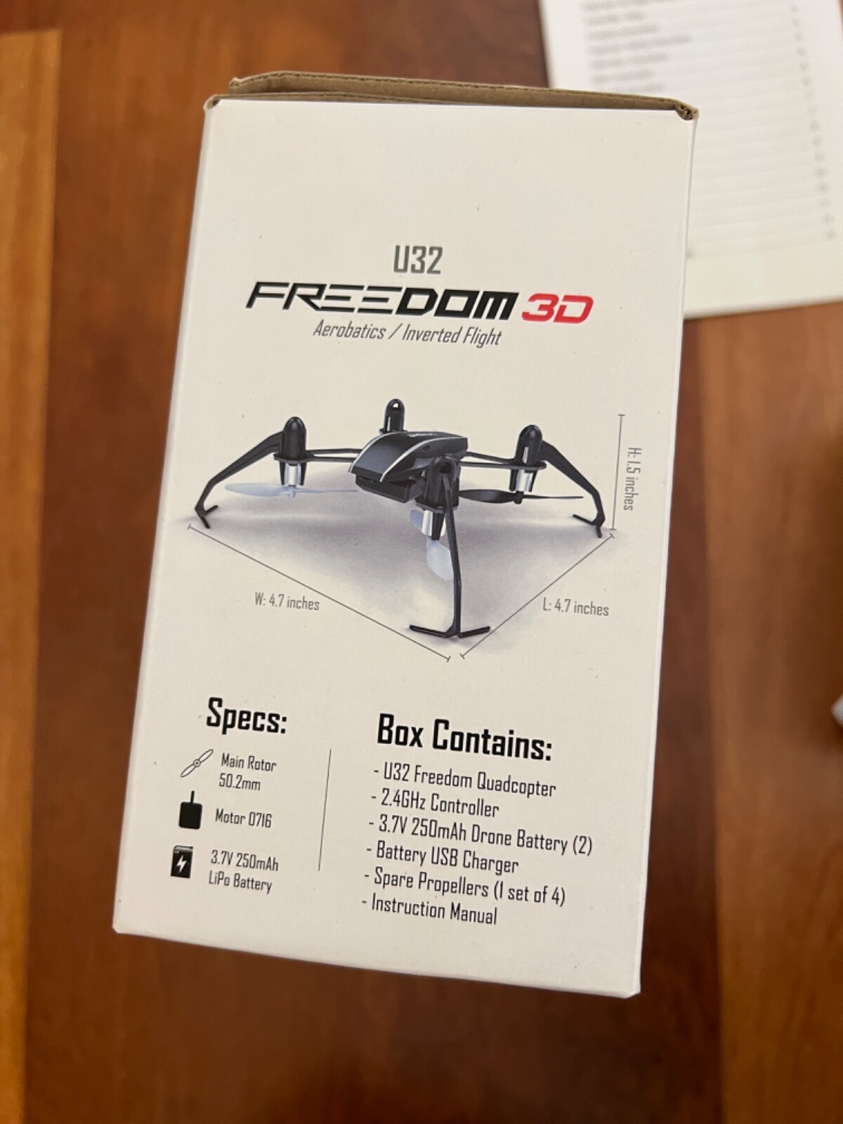 Udi R/C Freedom 3D U32 Quadcopter Mini Drone