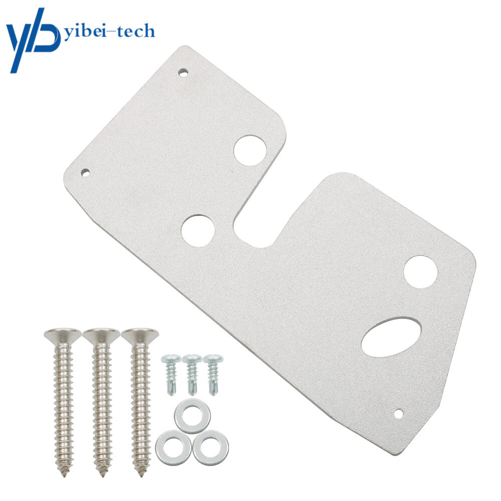 Left Front Door Latch Reinforcement Plate Kit For 94-01 Dodge Ram 1500 2500 3500