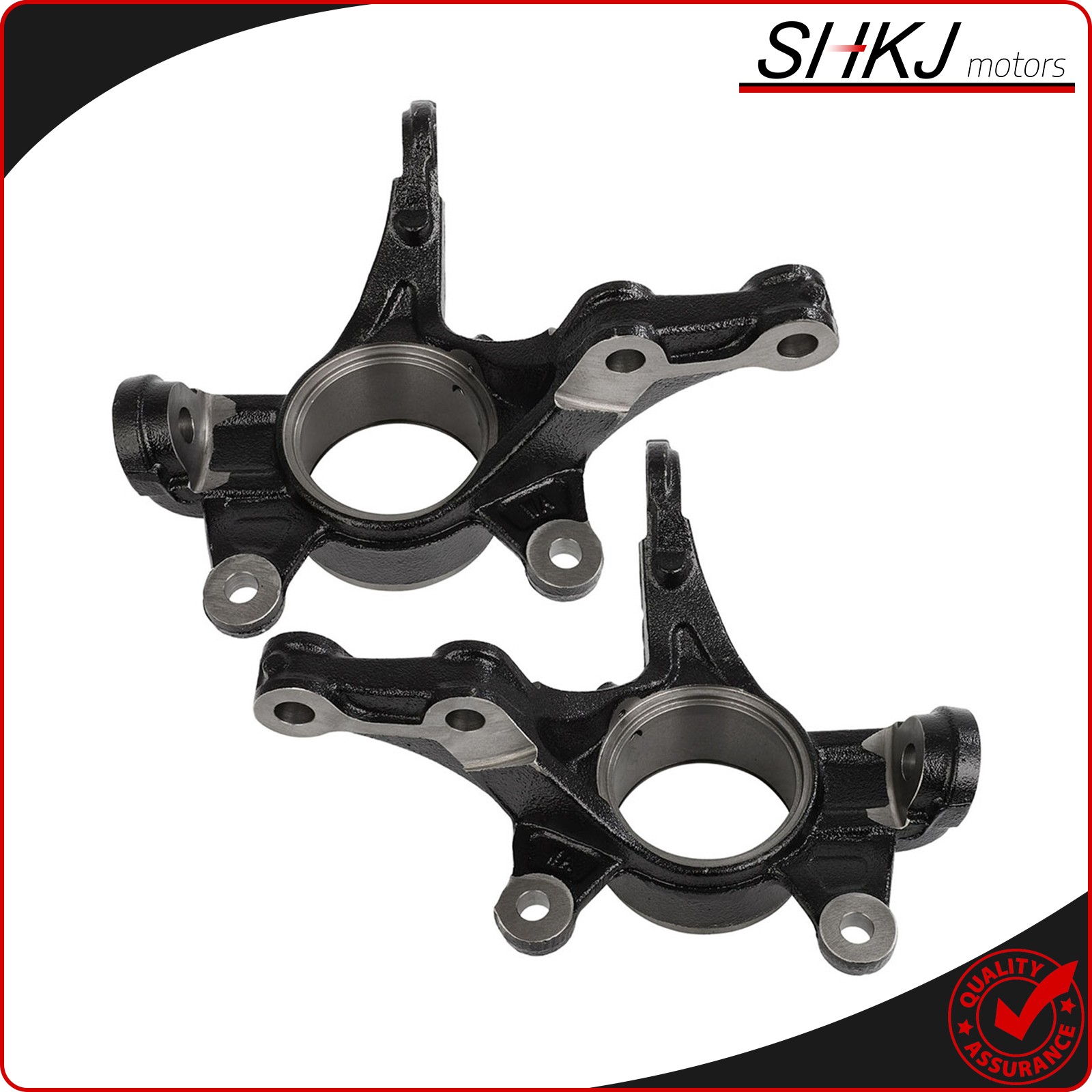 2X Front Left & Right Steering Knuckle ForHonda CR-V L4 2.4L 2007 2008 2009