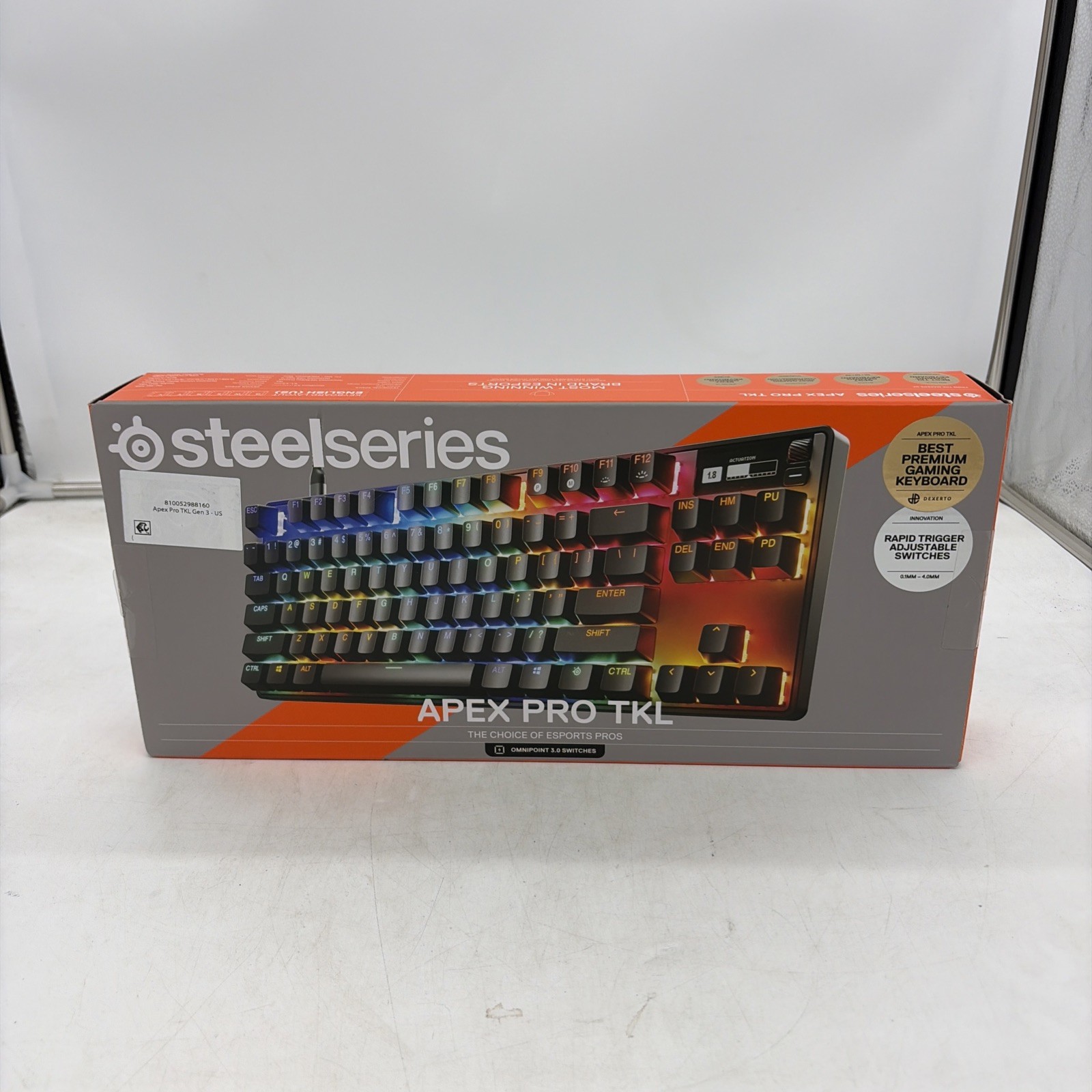 SteelSeries Apex Pro TKL Gen 3 Gaming Keyboard 64740 BRAND NEW SEALED