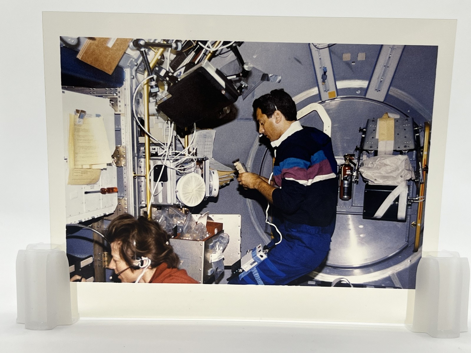 STS-50 Bonnie Dunbar 1992 - Original 4x5 NASA Photo Transparency