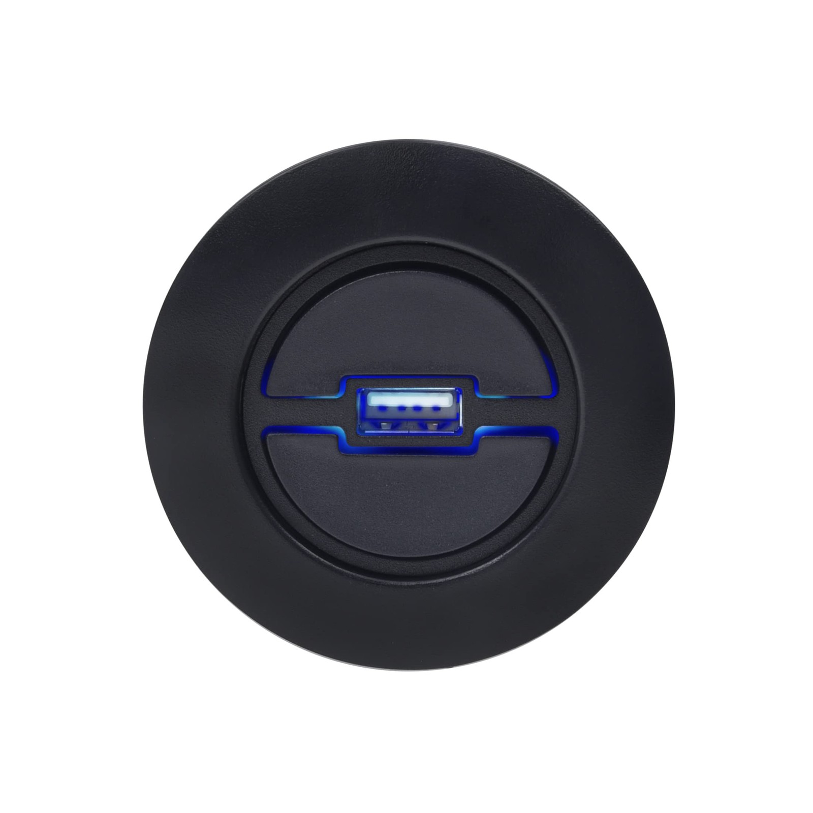 Recliner Parts, 2 Button Round Hand Control Handset 5 pin Plug with USB, Blue...