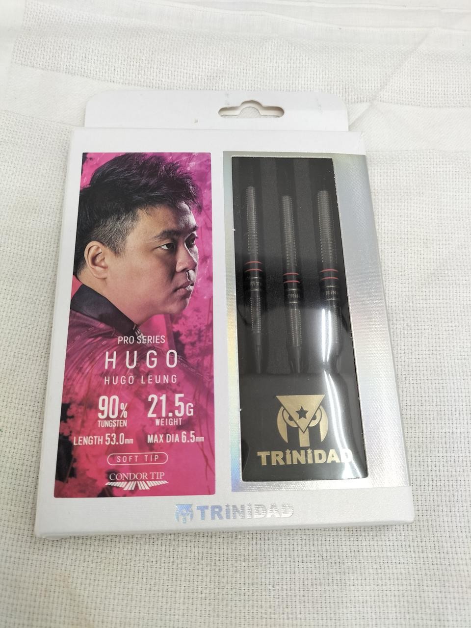 TRiNiDAD HUGO Hugo Leung Soft Tip Darts 90% Tungsten 21.5g Pro Series Japan