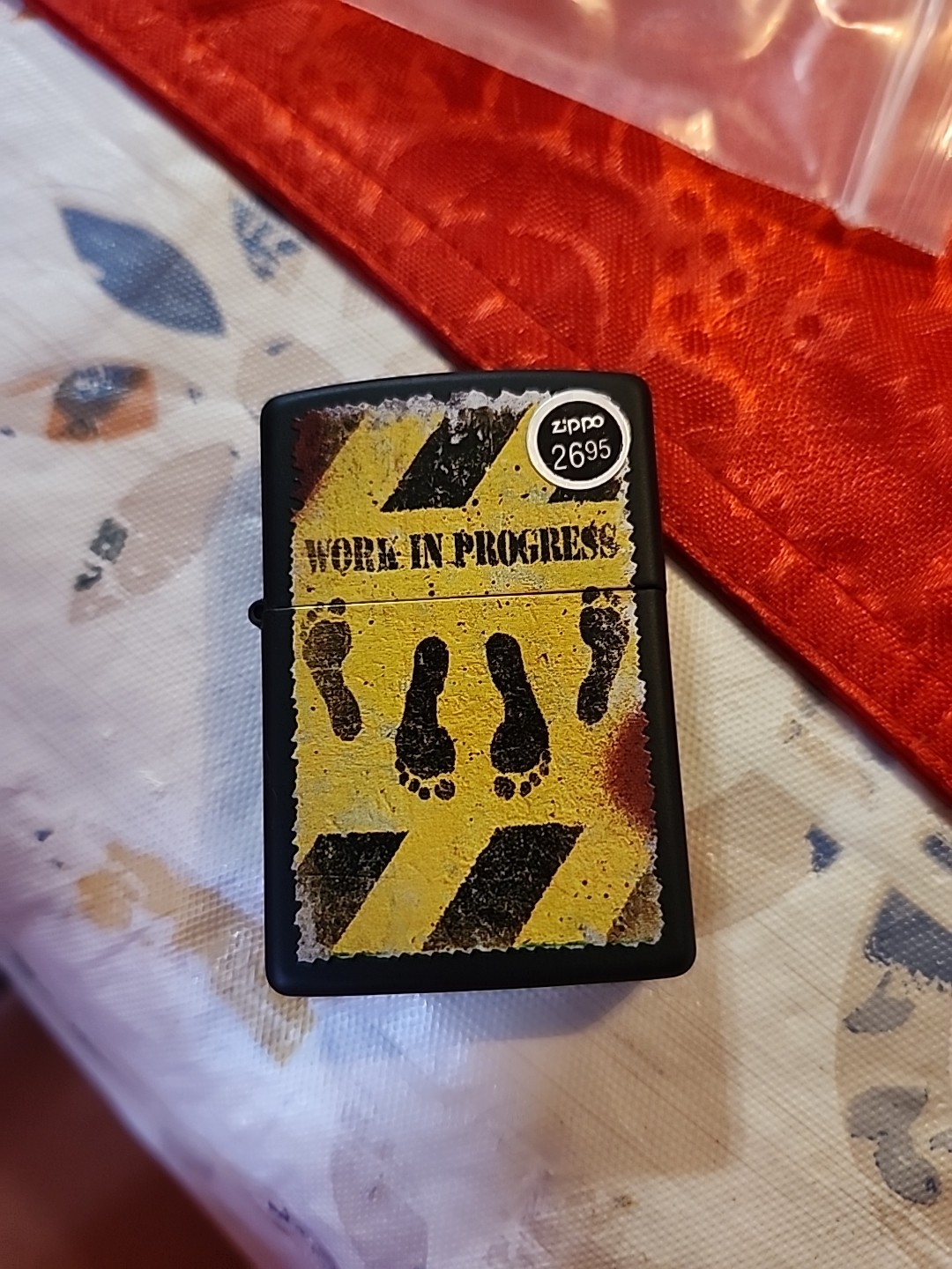 2017 Zippo Work In Progress Brand New