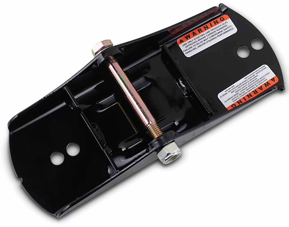 Starting Line Ski Mounting Saddle Bracket for Std Use-Black for 2003-2007