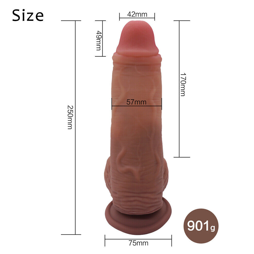 Dildo9Inch Realistic Lifelike Big Real Dong Suction Cup Waterproof Women Toy