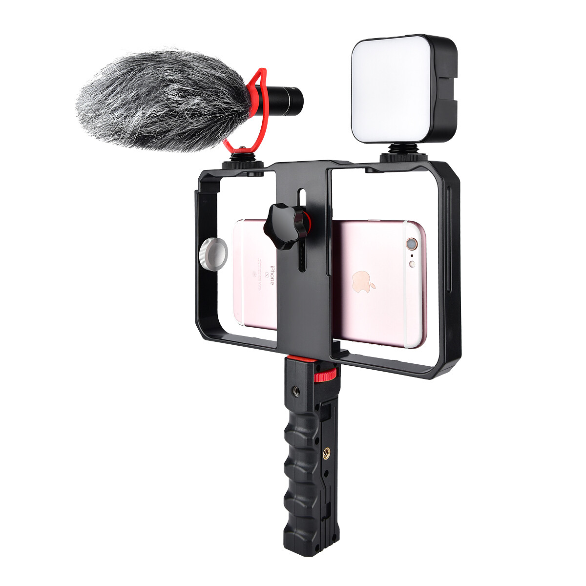 Ultra Bright LED Video Light Dimmable High Power Panel Vlog Fr Smartphone Camera