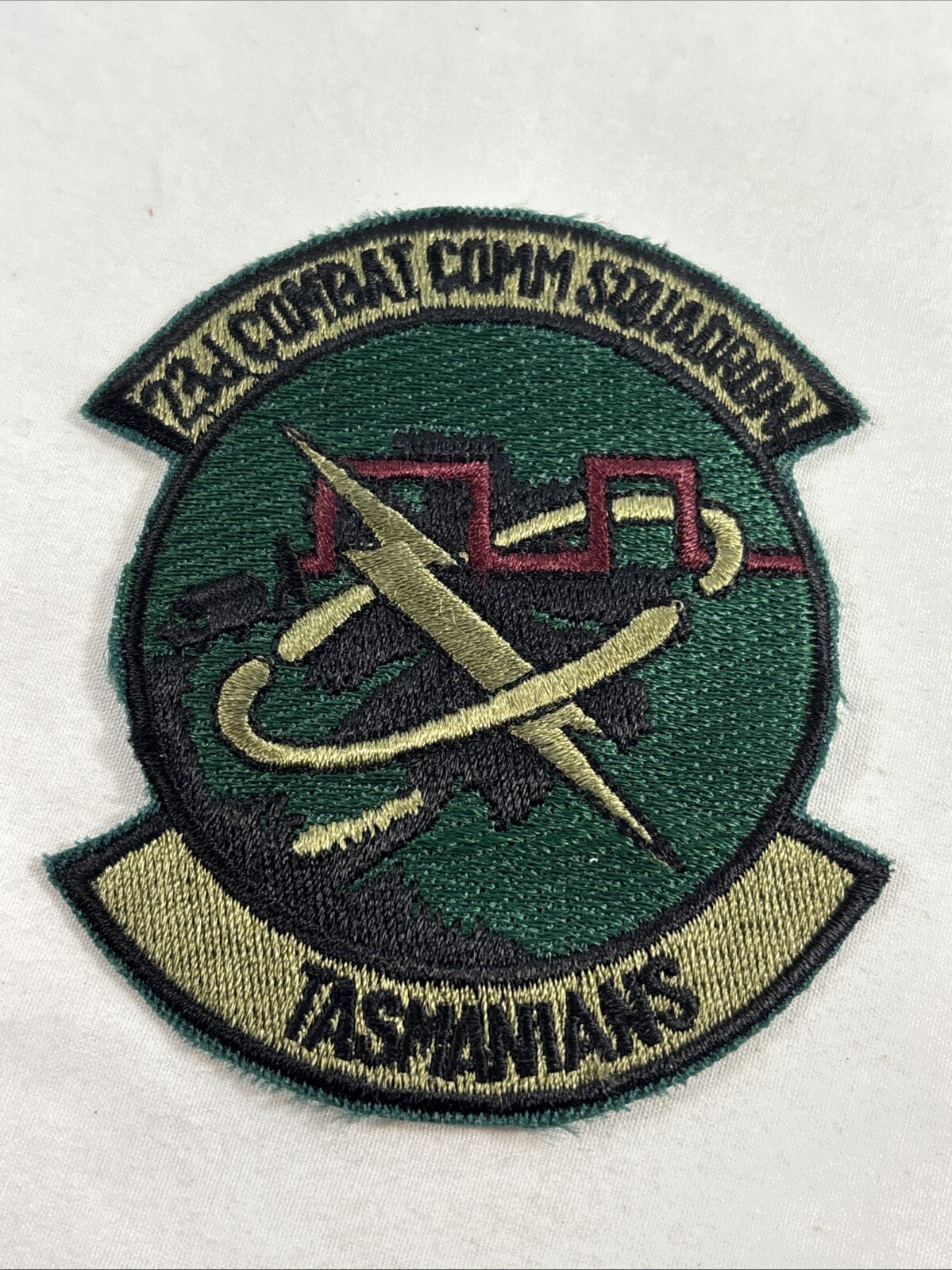 USAF 23rd Combat Communication Squadron Subdued Patch Patrick AFB