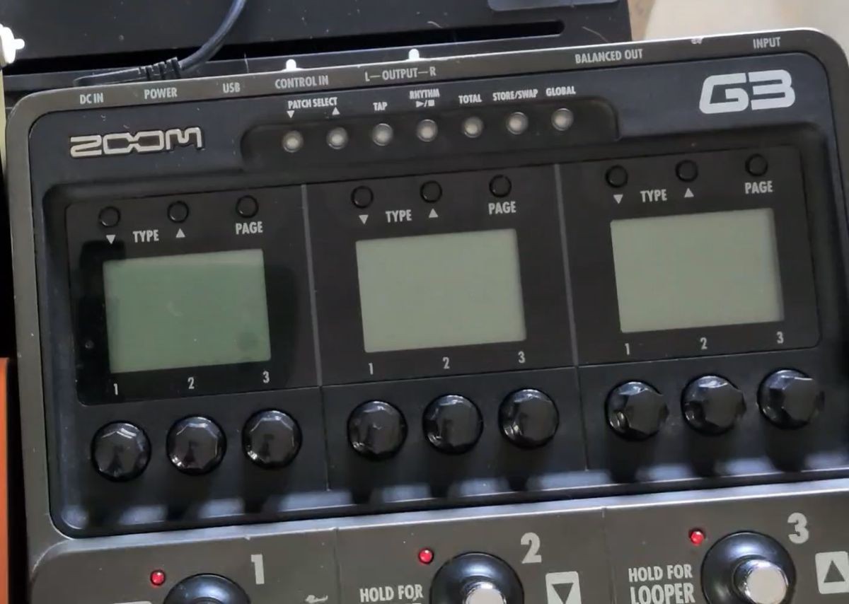 ZOOM G3 Multi Effects Guitar Effect Pedal #0014