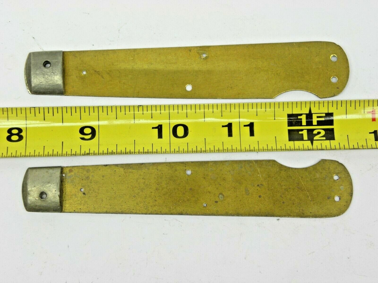 4-1/2" LOCKBACK QUEEN MOORE MAKER SCHATT MORGAN FOLDING POCKET KNIFE SCALES QC