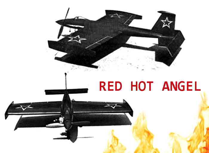 Model Airplane Plans (UC): Red Hot Angel 26" Sports Model for .19-.29 (Musciano)