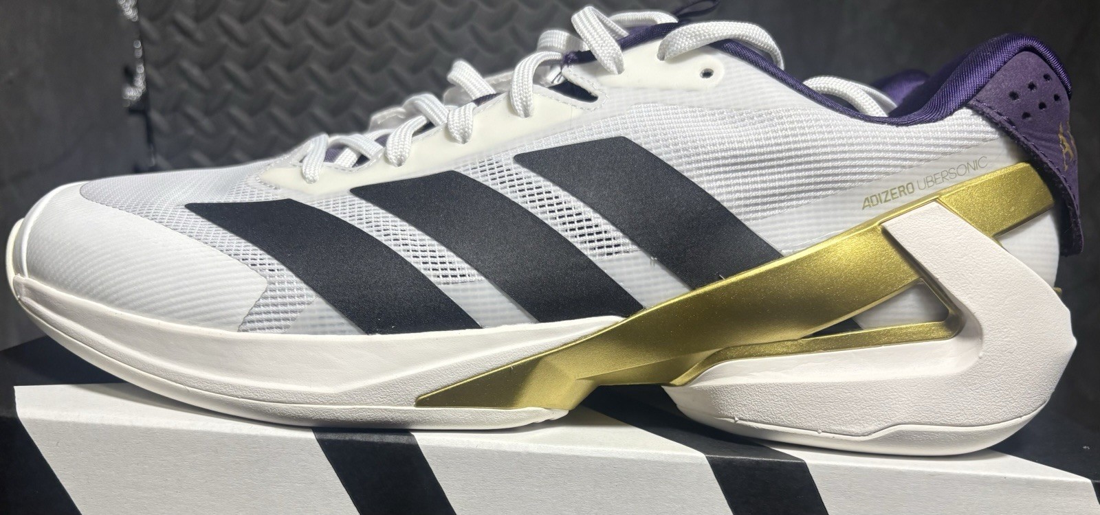 adidas Adizero Ubersonic 5 Tennis/Pickle MENs Size 11.5 NEW w Box/tag FREESHIP