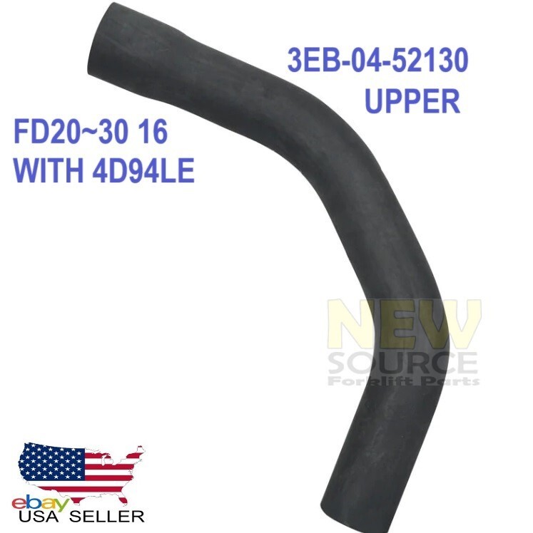 3EB-04-52130 RADIATOR HOSE UPPER WATER IN KOMATSU FD20~30 16 WITH 4D94LE