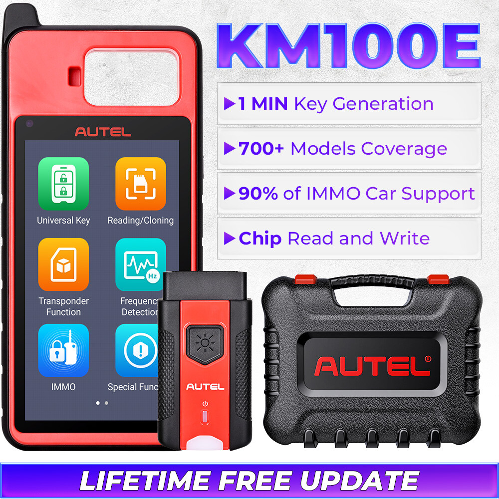 2026 Autel Scanner MaxiIM KM100E Key Fob Programming Tool Programmer Immobilizer