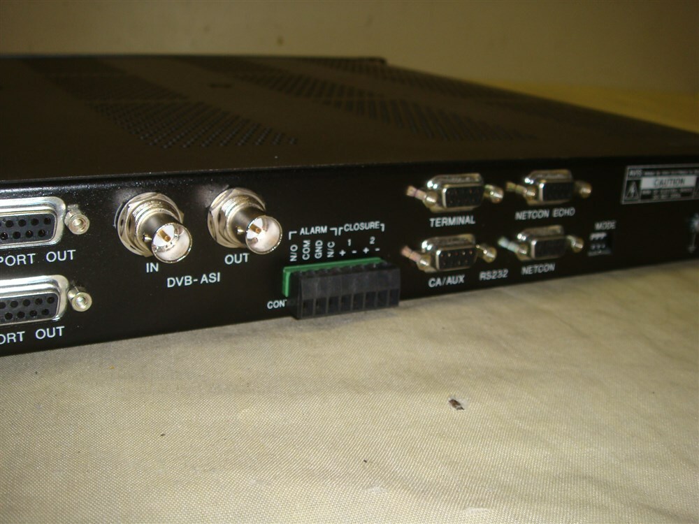 WEGENER UNITY UMX4010 UNITYMUX 4010 DATA MULTIPLEXER + COMPEL NETWORK CONTROL #1