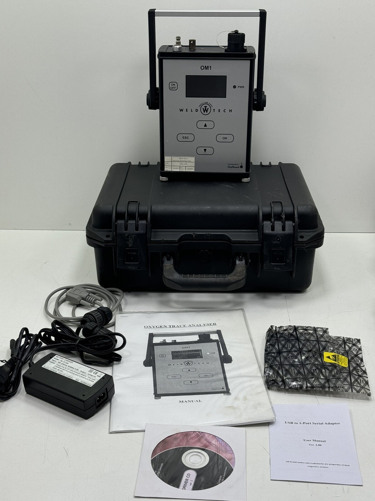 WELD TECH OXYGUARD OM1 OXYGEN TRACE ANALYSER