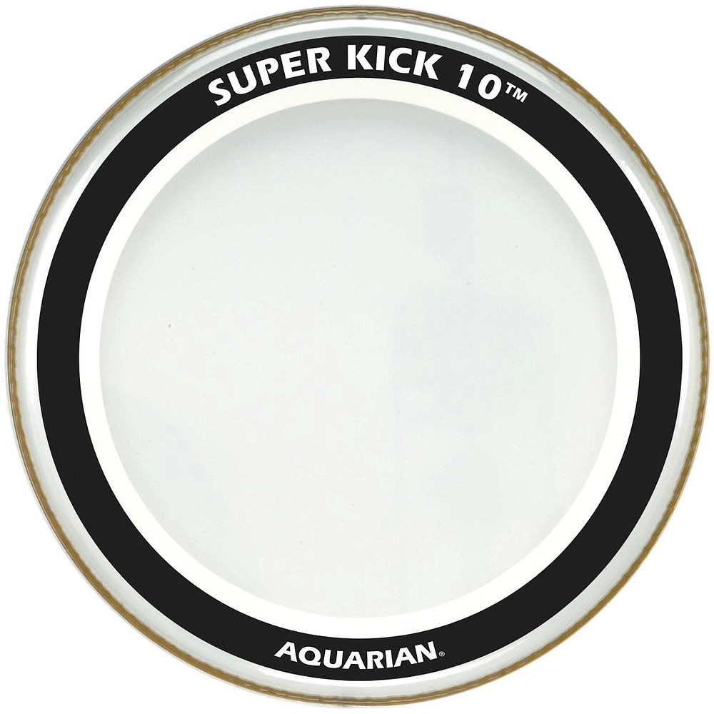 Aquarian SuperKick 10 Bass Drumhead Clear 22 in.