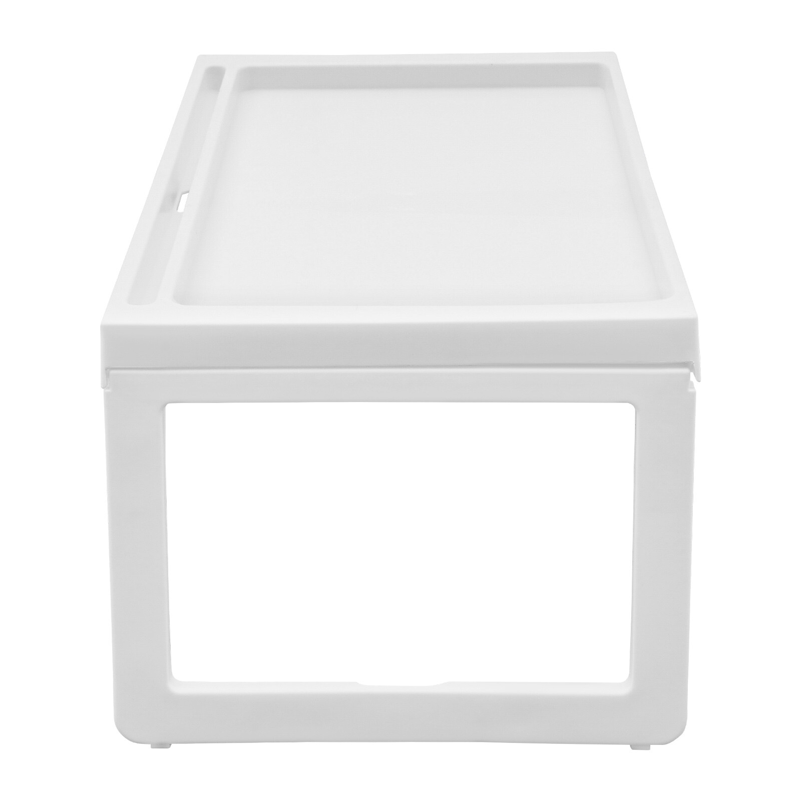 6 PCS White Foldable Laptop Desk Tray Folding Table Freestanding Lap Desks