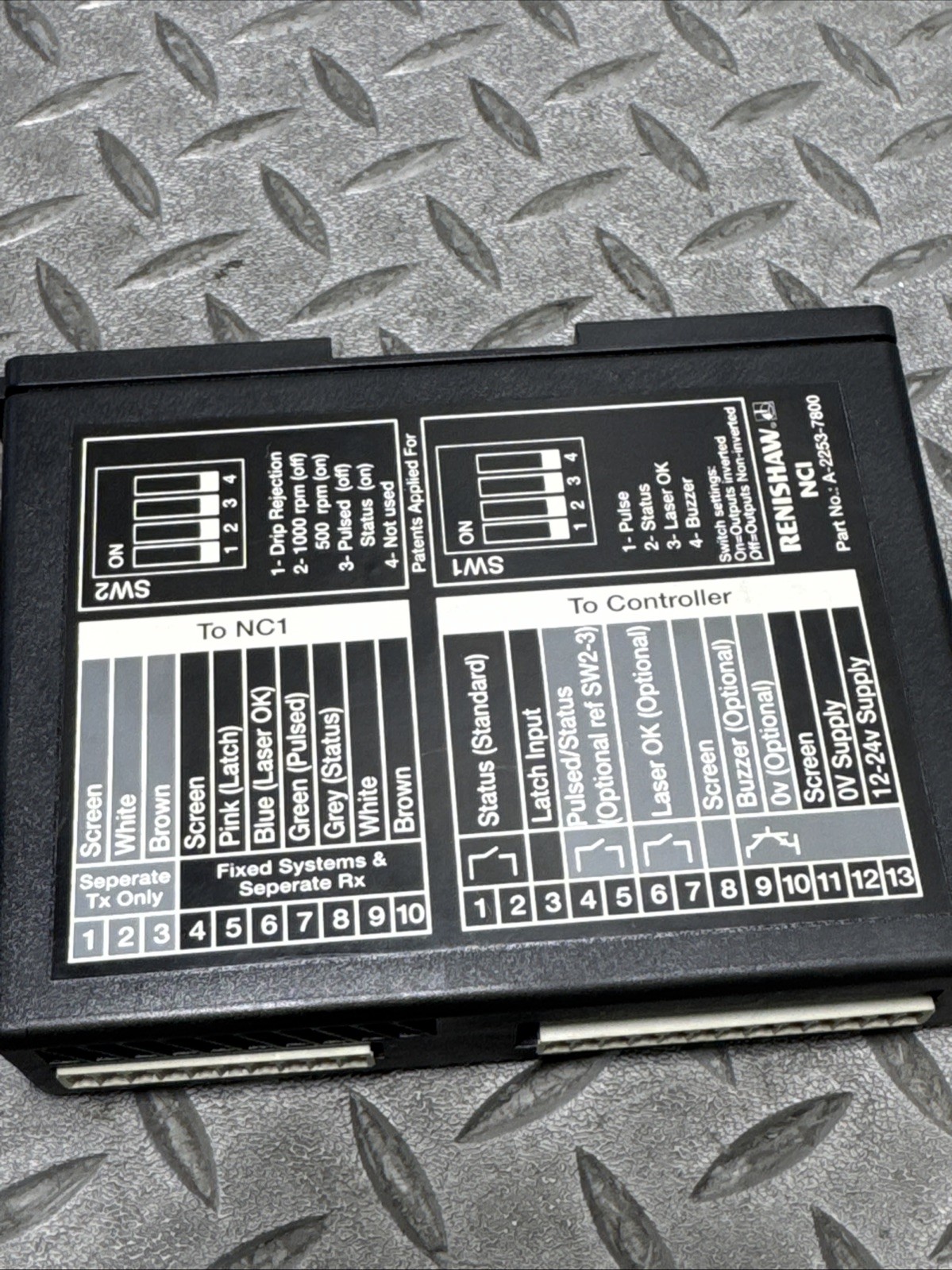 Renishaw NCI A-2253-7800 Interface Module Y-8