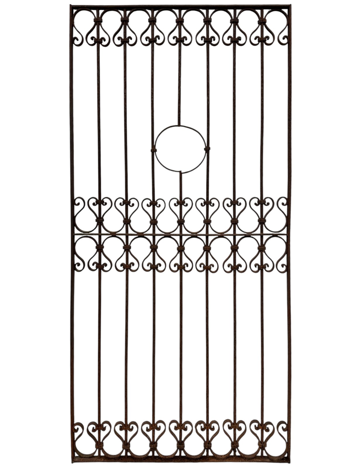 Antique Wrought Iron 75"+ Tall Gate GA20741