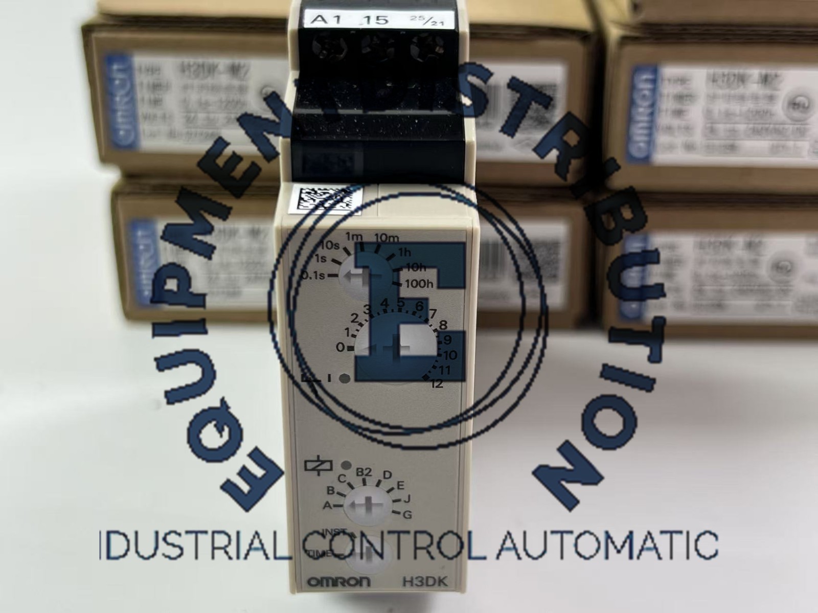 1PC Omron H3DK-M2 Timer Relay 24-240VAC/DC H3DKM2 New