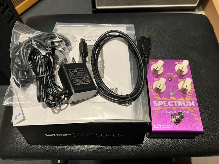 Source Audio Spectrum Intelligent Filter Envelope Guitar Effect Pedal Used