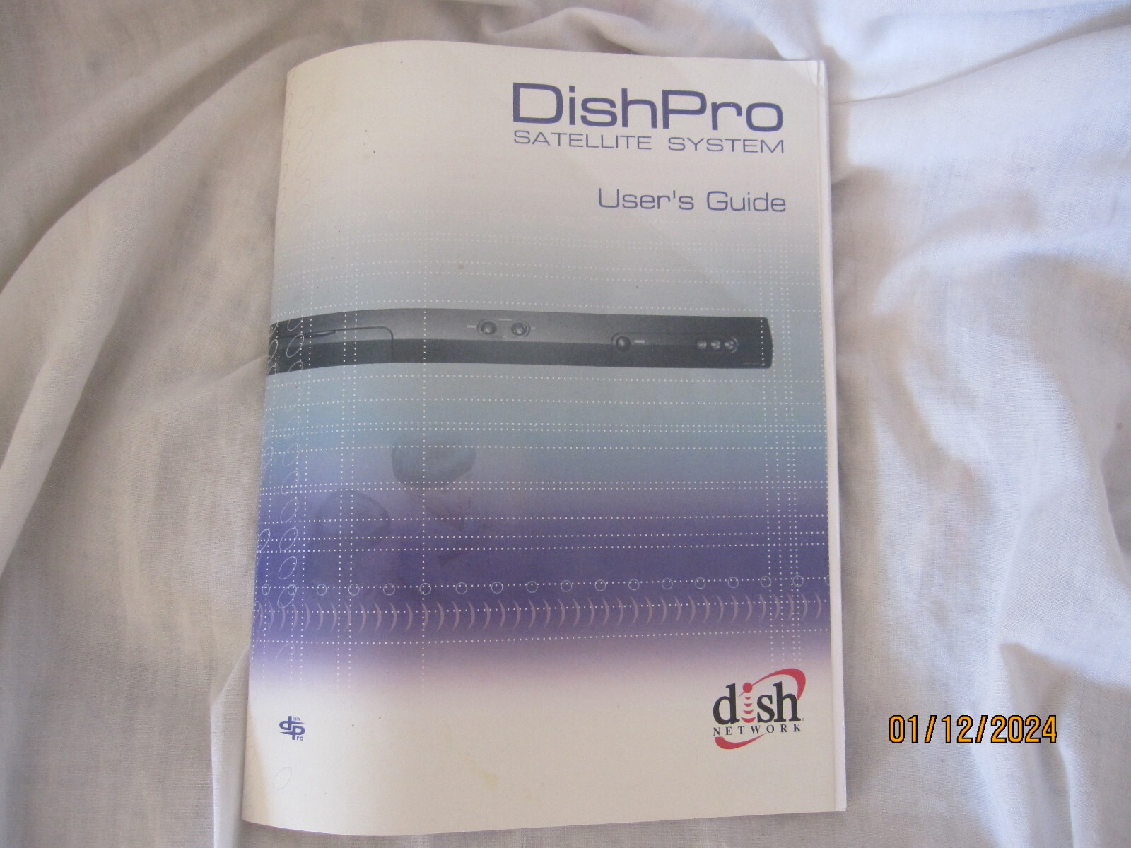 DishPro Satellite System User's Guide # 115635, copyright 2002 book PREOWNED