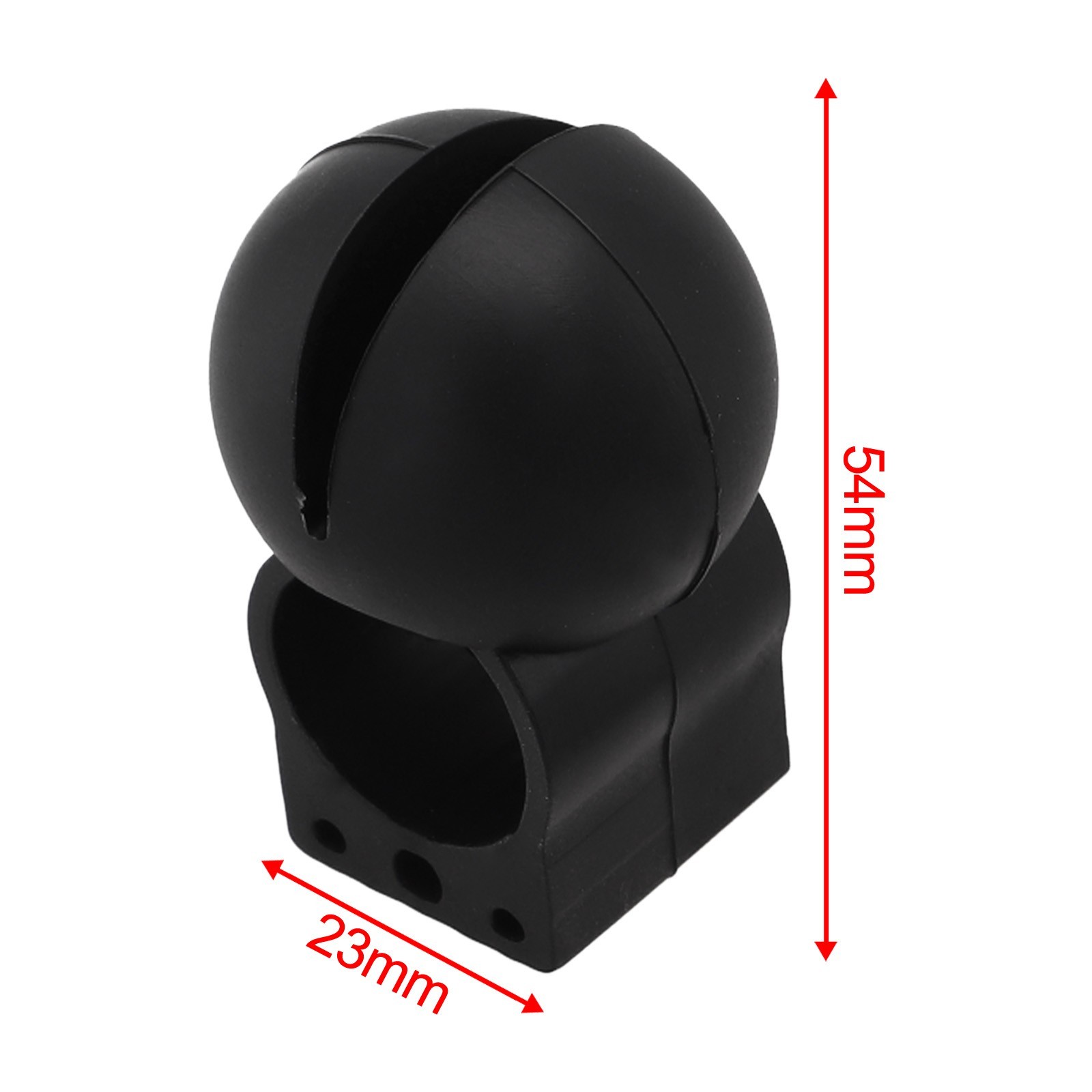 Stable underwater camera positioning with silicone base kit and bracket