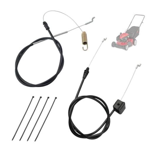 LEKORD 127-0733 Traction Cable & 112-8818 Brake Cable Combo Kit | Compatible
