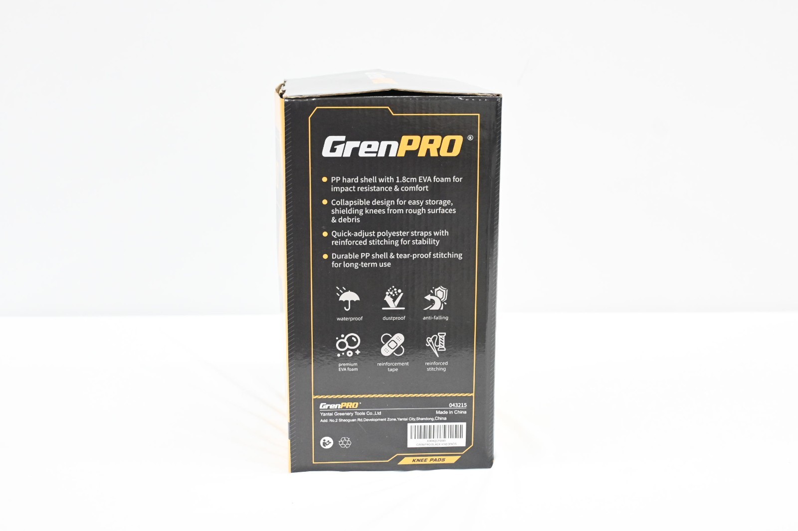 GrenPRO Professional Knee Pads designed for heavy-duty work.