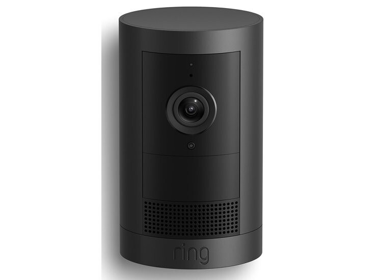 Ring Outdoor Cam Plus Battery 2K HD Smart Security Camera - Black