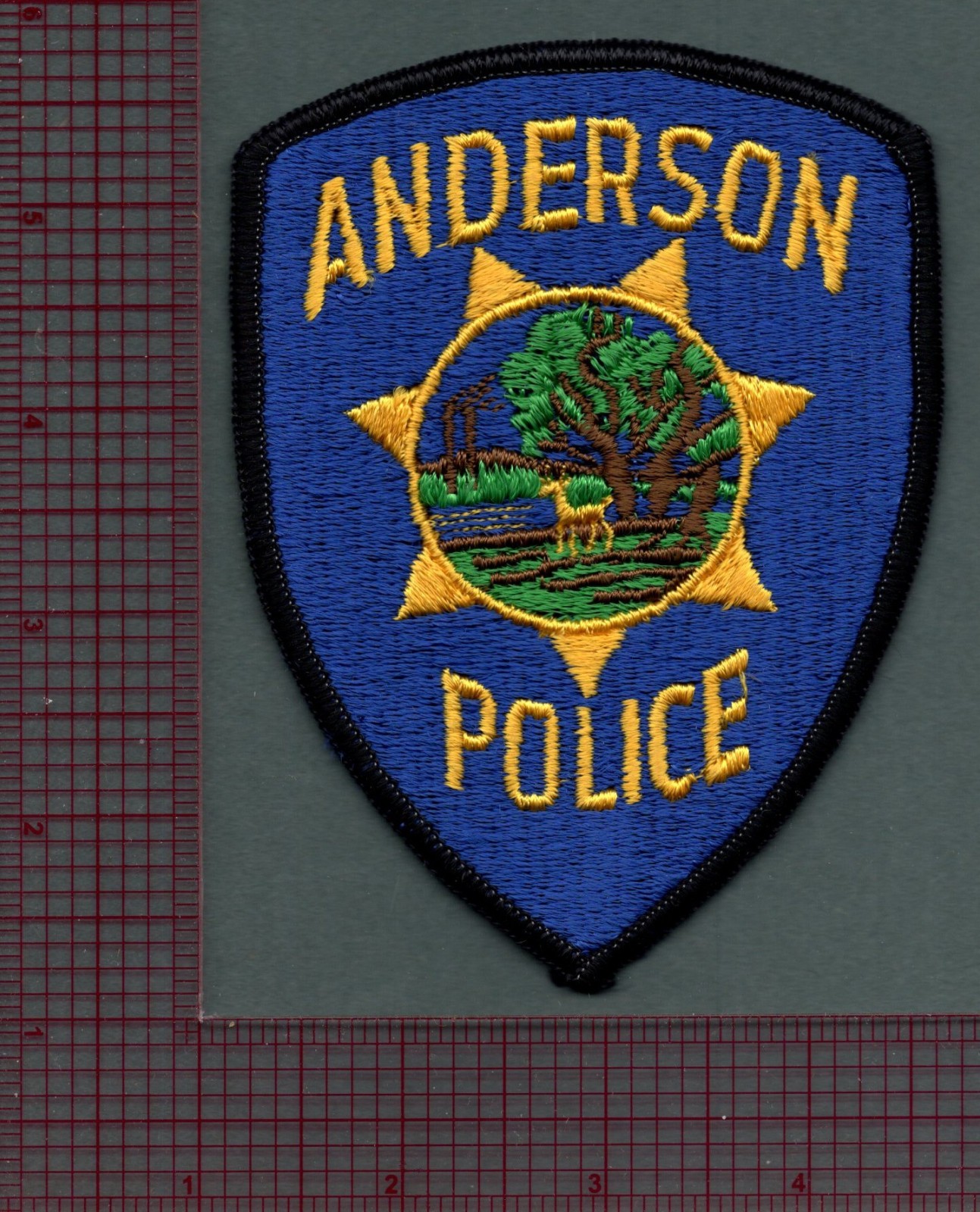 Anderson California Police Patch
