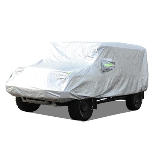 for Ineos Grenadier Exclusive Car Cover All Weather Waterproof, Universal White
